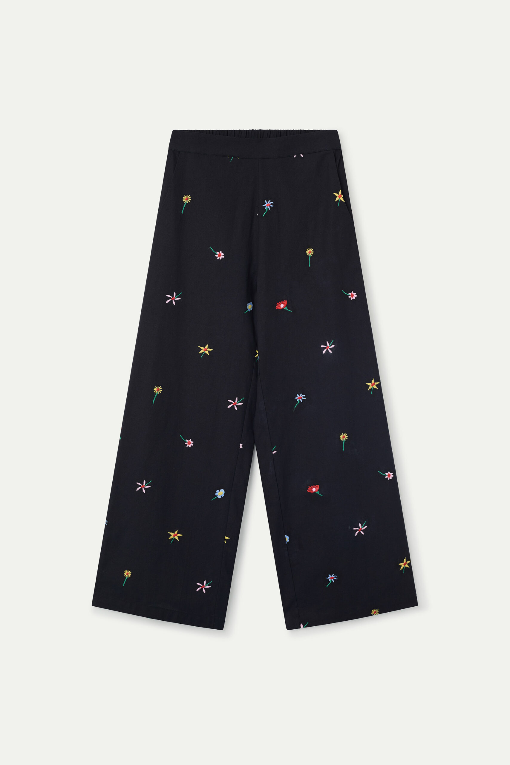 Pantalón GARDENER Black Flowers
